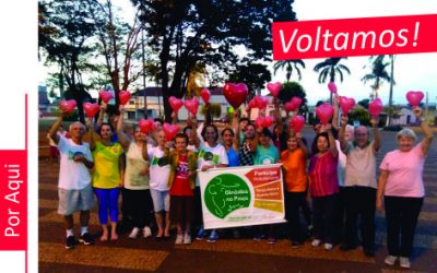 Programa Ginástica na Praça Retornar reinicia as atividades do segundo semestre.