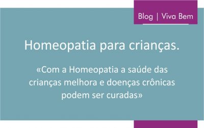 Homeopatia para crianças