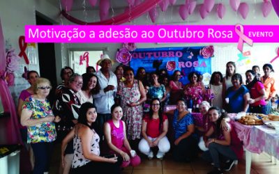 Homeogarvil colabora com  Outubro Rosa na UBS Dr. Olímpio
