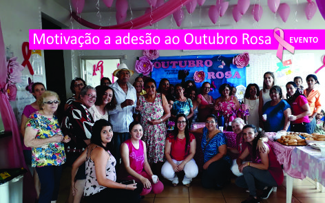 Homeogarvil colabora com  Outubro Rosa na UBS Dr. Olímpio