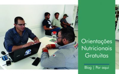 Nutricionista Luiz Fernando fez atendimento na Homeogarvil