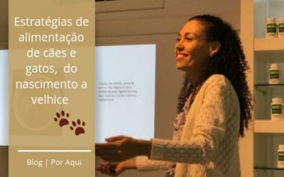 Estratégias de alimentação saudável para cães e gatos, do nascimento a velhice.