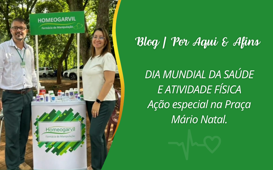 Dia Mundial da Saúde e Atividade Física | Ação especial na Praça Mário Natal.