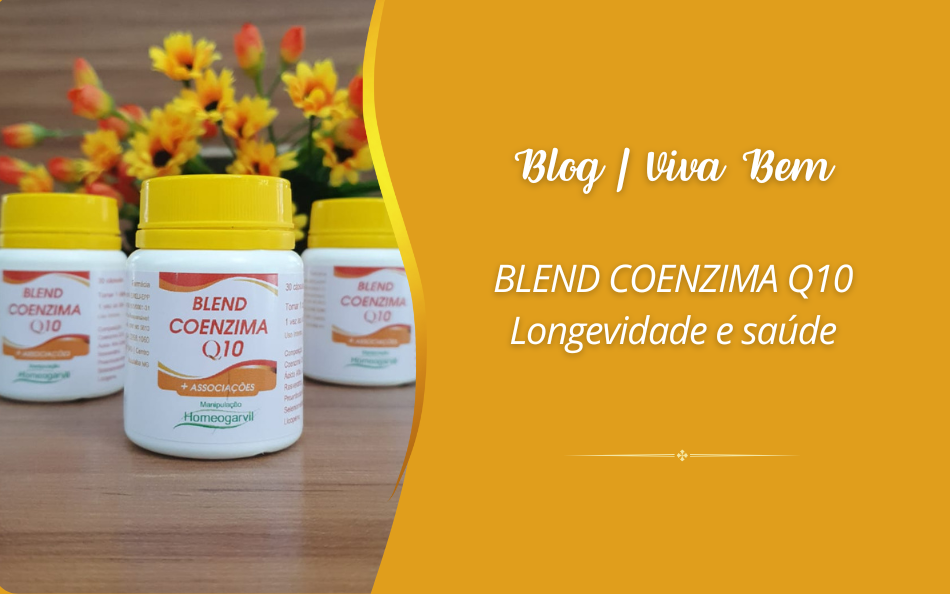 Blend Coenzima Q10 | Longevidade e saúde