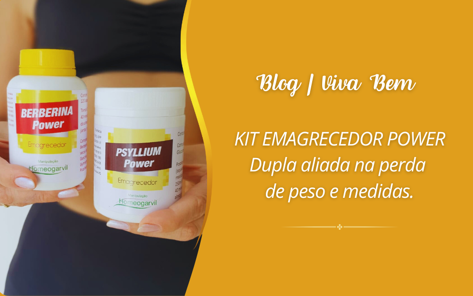 Kit Emagrecedor Power | Dupla aliada na perda de peso e medidas