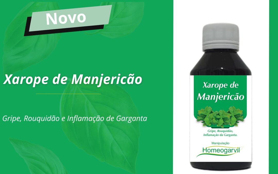 Lançamento Xarope de Manjericão